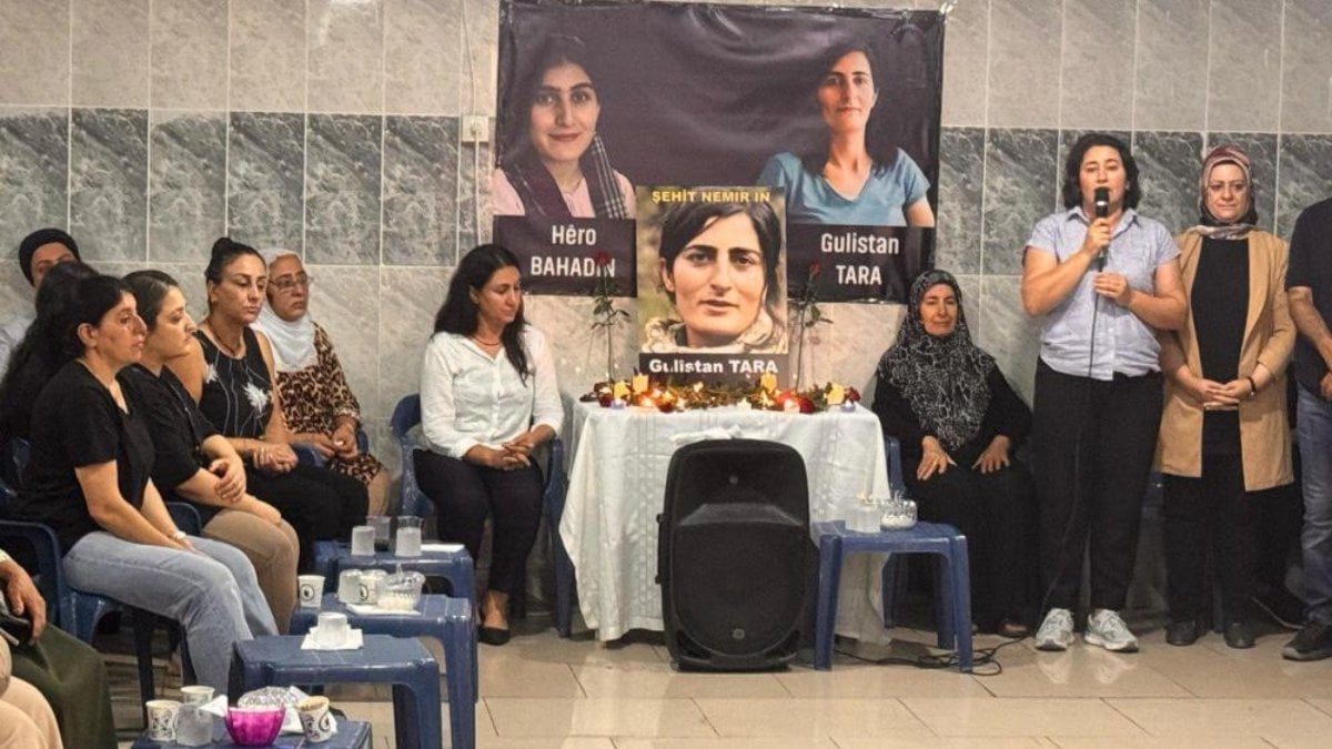DEM Parti Batman Milletvekili Zeynep Oduncu, teröristin taziyesine katıldı
