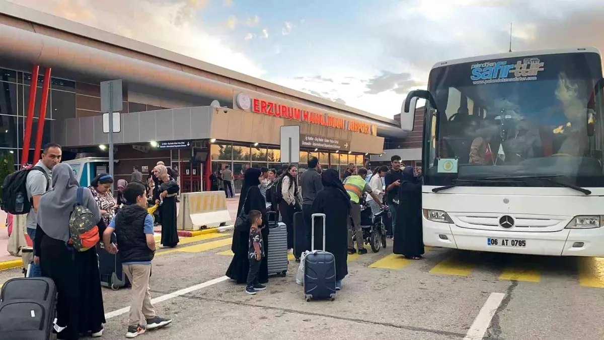 Erzurum Havalimanı’nda Bomba İhbari Krizi