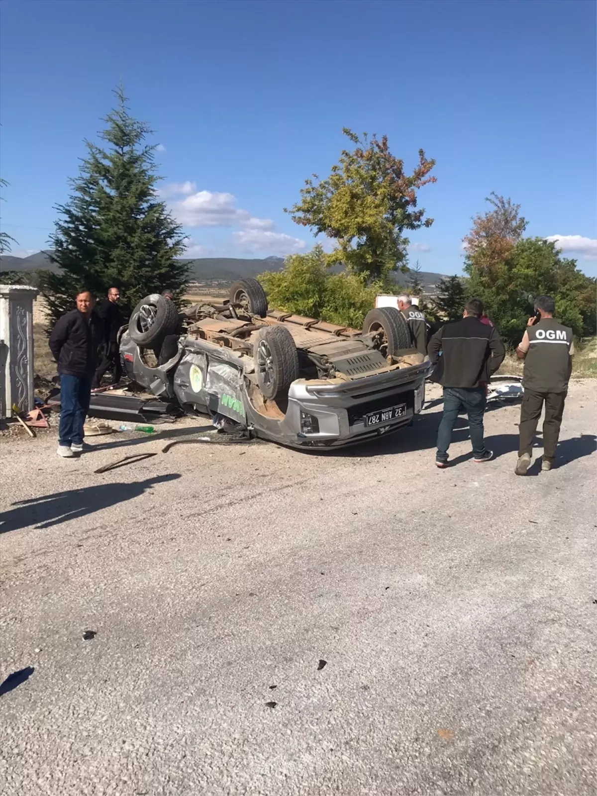 Keçiborlu’da Zincirleme Kaza: 5 Yaralı