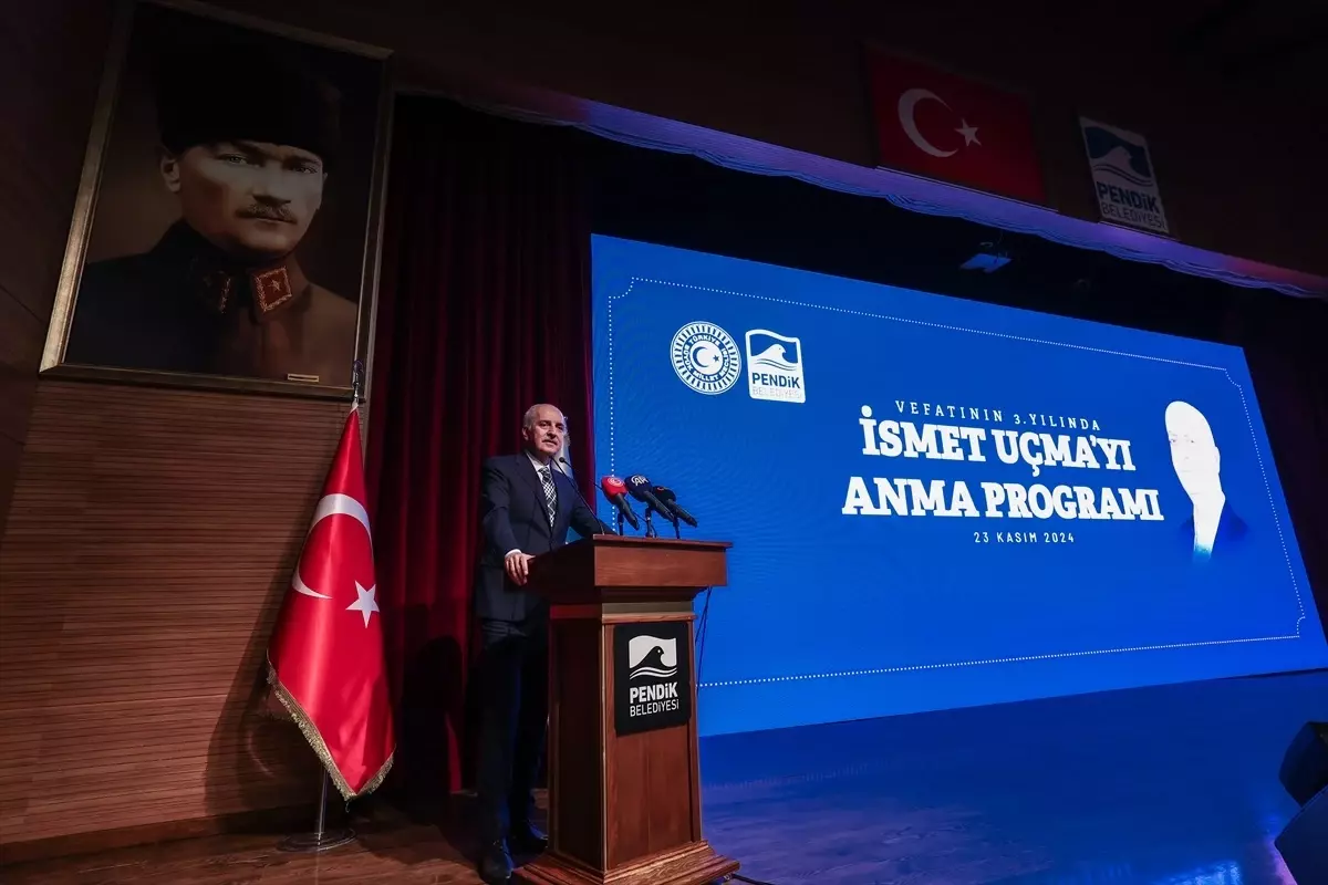 TBMM Başkanı Kurtulmuş, İsmet Uçma’yı Andı
