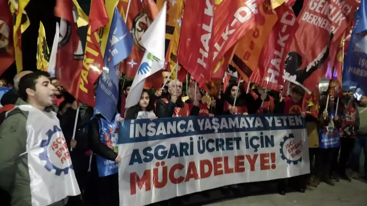 Asgari Ücrete Tepki Eylemleri
