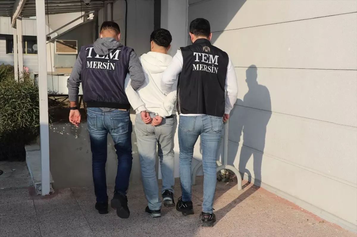Mersin’de 60 Yıl Ceza Alan Firari Hükümlü Yakalandı